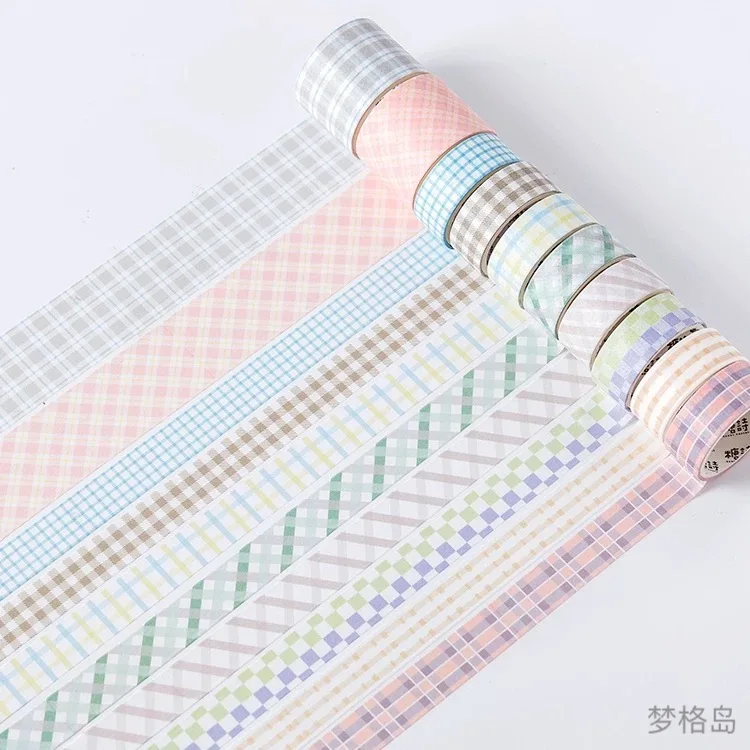 2 10 шт./кор. японский Kawaii маскировки васи клейкие ленты набор творческий DIY Журнал декоративные клейкие ленты Скрапбукинг милые канцелярские принадлежности - Цвет: 2