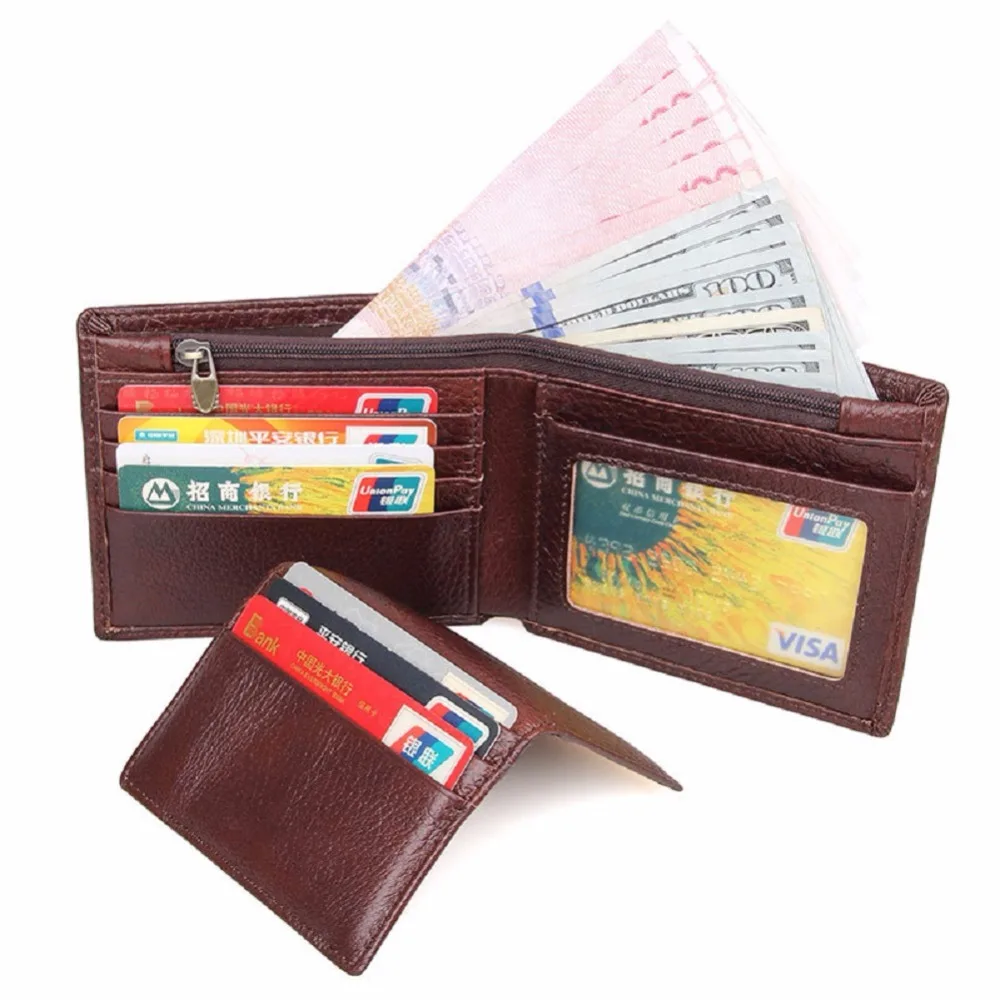 Artmi кожаный мужской кошелек крест Стиль и вертикальный с дополнительная карта