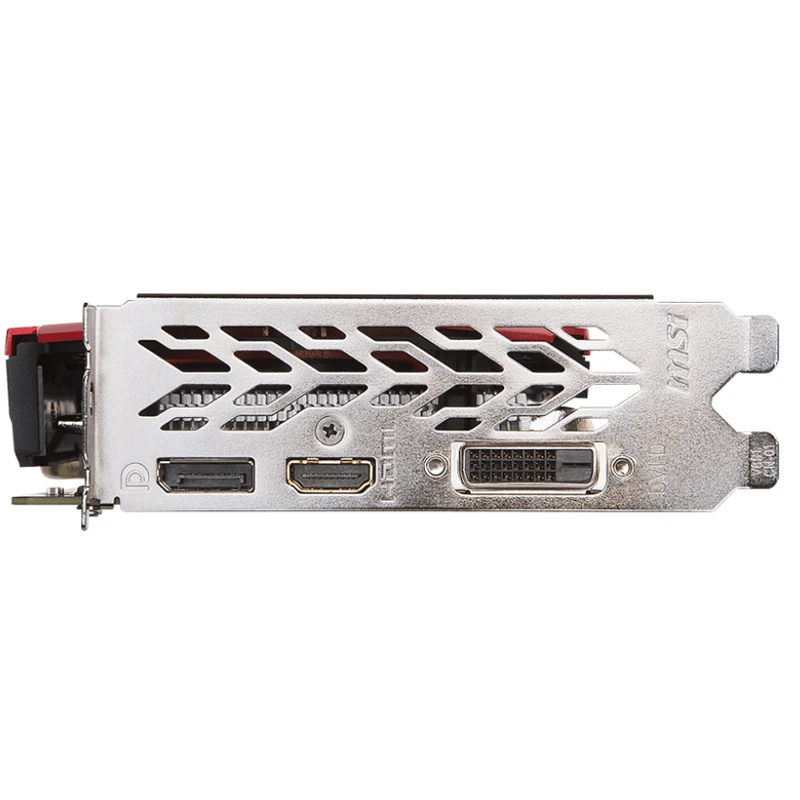 MSI Графика карты GTX1050Ti Gaming X 4G видео карта 1150 МГц/7000 МГц 128Bit PCI E3.0 DP + HDMI DVI DirectX 12 GDDR5 2