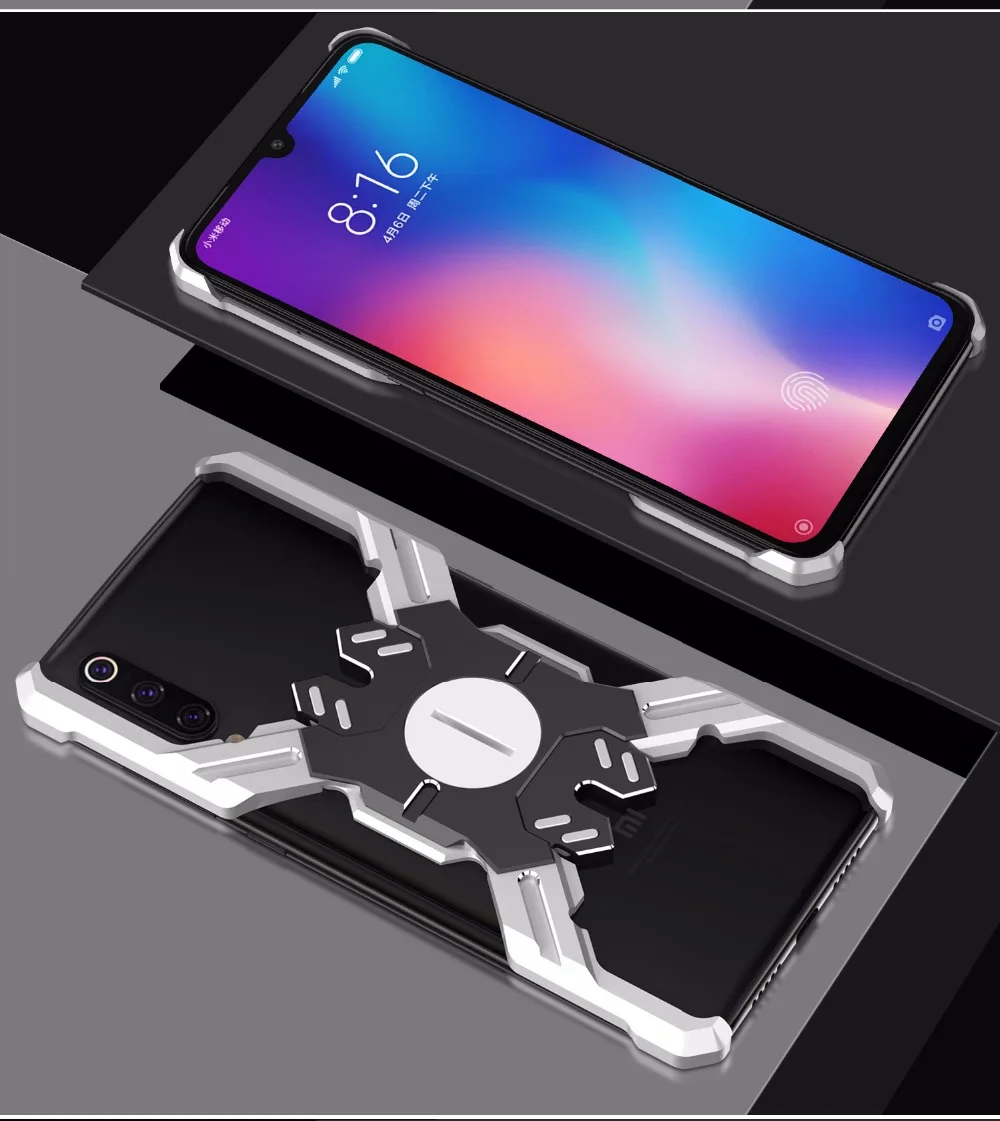 Для Xiaomi Mi 9 чехол Роскошный противоударный механический металлический алюминиевый каркас для телефона защитный чехол для Xiaomi Mi 9 защитный чехол