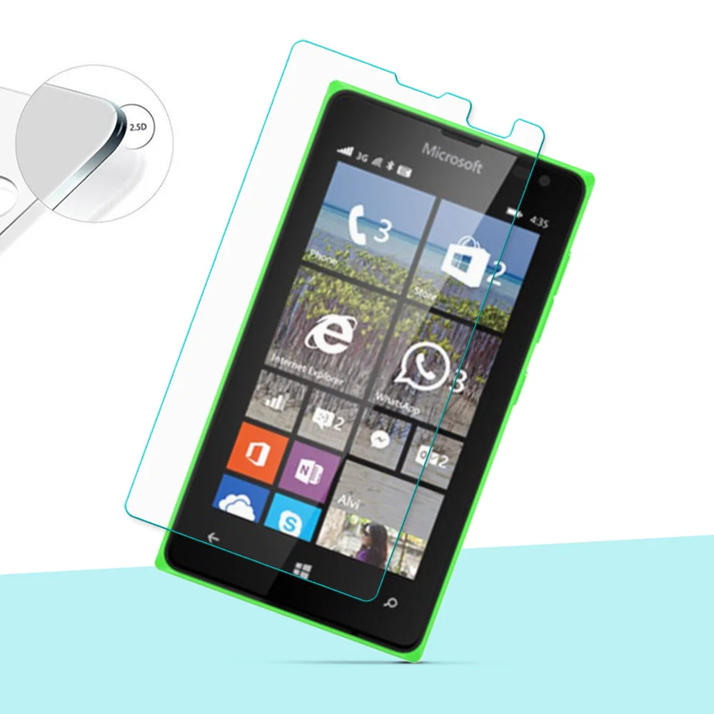 Закаленное стекло для Nokia 435 Защита экрана Microsoft 532 ультратонкая Lumia 35/532|tempered glass|glass