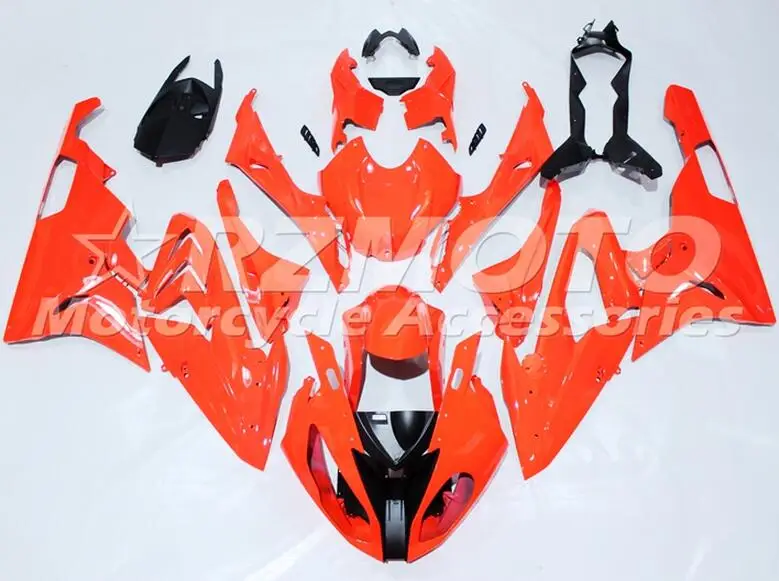 

New ABS motorcycle Fairings Kit Fit For BMW S1000RR 2015 2016 S1000 2015 2016 Injection Mold Bodywork set Custom All Red