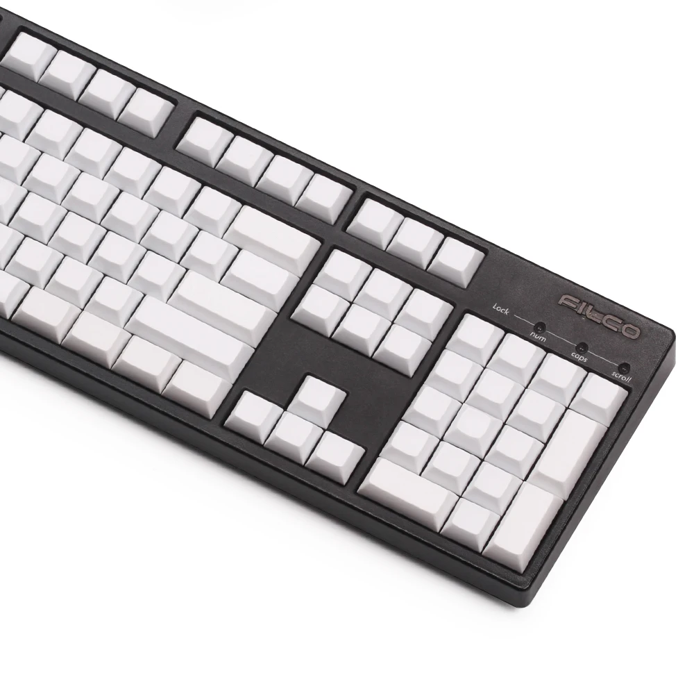 Dsa keycaps пустые печатные 108 толстые pbt для механической клавиатуры Dsa профили ISO ANSI макет