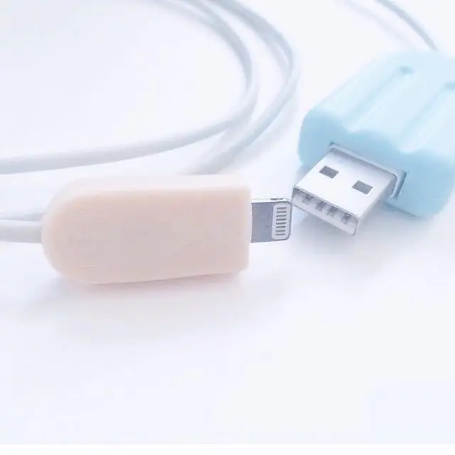 

30pcs Anti-break USB Charger Cable Protector For iphone 5 5s 6 7 8 USB Data Cable Protection Cord Line Saver Cable winder