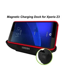 BrankBass Magnetic Charging Dock For Sony Xperia Z3 dock charger Cover-mate Desktop Cradle Charger