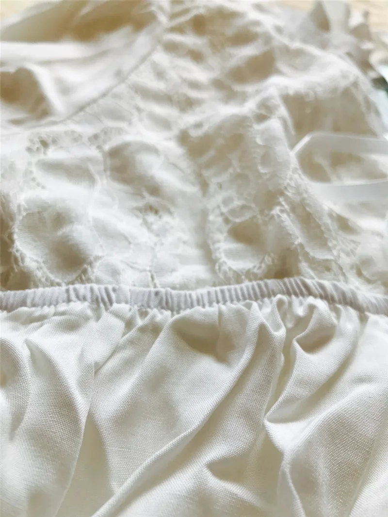Осенние винтажные ночные рубашки с v-образным вырезом, женские платья принцессы, белая пикантная кружевная Пижама, домашнее платье, удобная длинная ночная рубашка# HH13