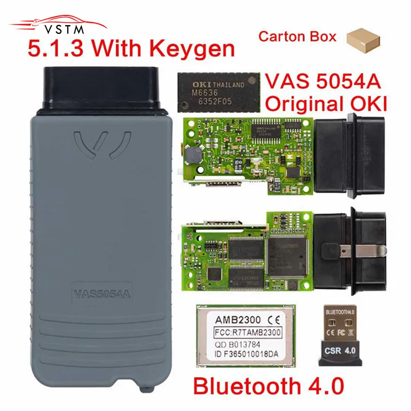 

VAS 5054A ODIS V5.1.3 with keygen Full OKI Chip Diagnostic Tool VAS5054A ODIS 4.3.3 v4.4.1 /PC V19Bluetooth