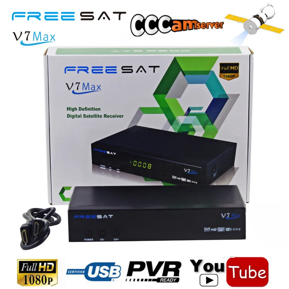 

Europe South / North America DVB-S2 + HD AC3 Audio Decoder Digital Satellite Receiver Tuner Support IKS Cccam Power Biss Youtube
