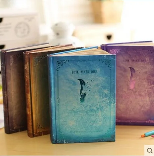 

Jingu 32k eternal collection vampire diary bronzing European calendar this notebook notebook