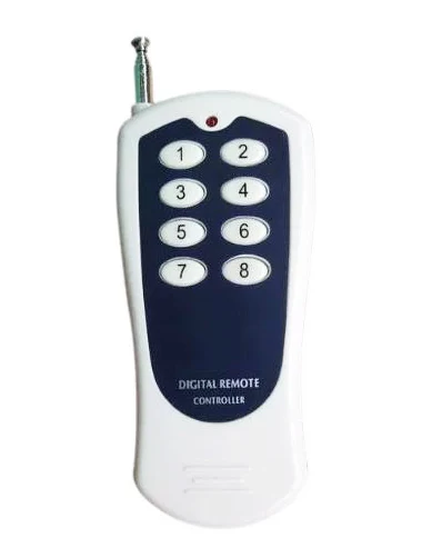 

xuanlongyuan Learning Code 8 CH RF Transmitter 8CH RF Wireless Remote Control ,315/433.92 MHZ Garage Door/window/lamp/ shutters