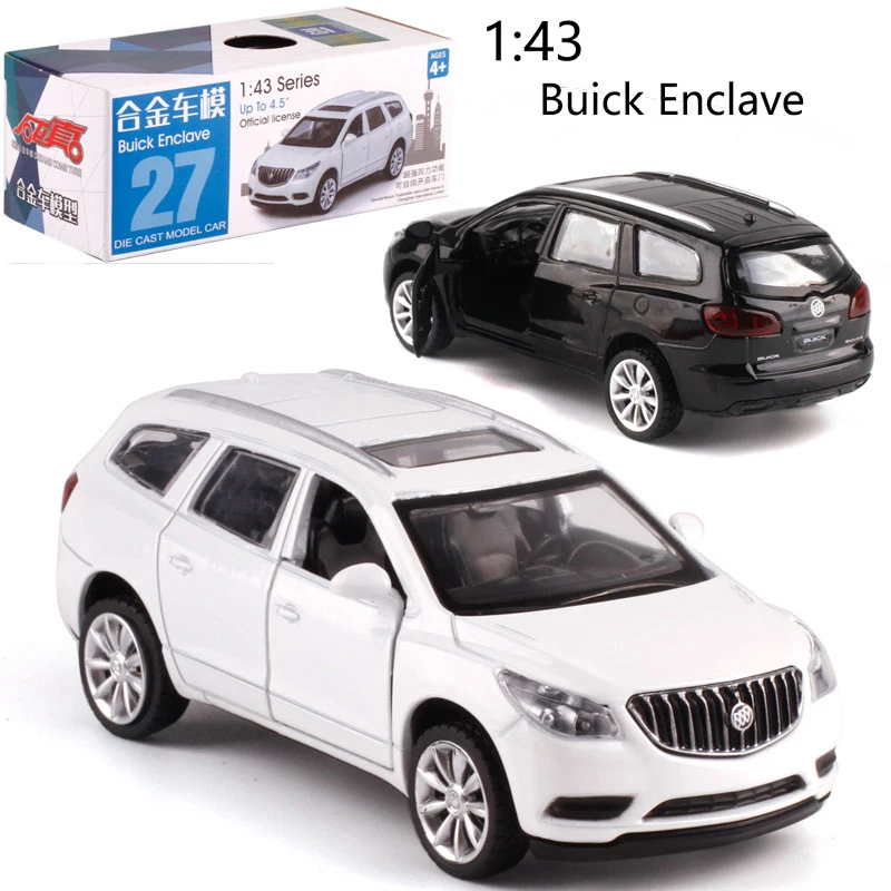 Caipo 1:43 Выдвижной Автомобиль Buick Enclave литой металл модель автомобиля для сбора и подарка и украшения