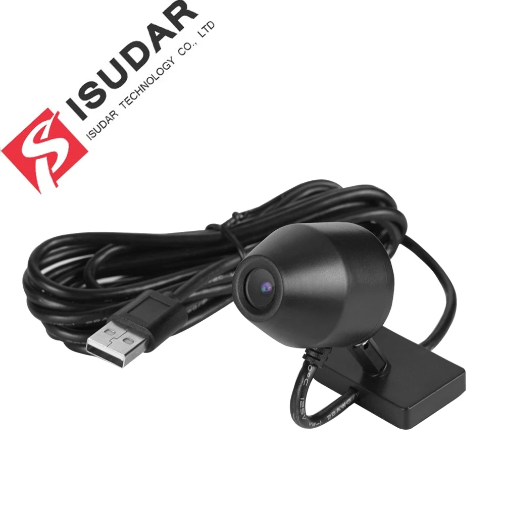  Isudar Car Front Camera video recorder USB DVR 32GB for ROCKCHIP Android 7.1 8.0 Car Multimedia pla