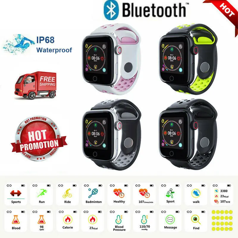 

Z7 Smart Watch Bracelet men women Heart Rate Blood Pressure Monitor Fitness Tracker Bluetooth IP68 waterproof smartwatch