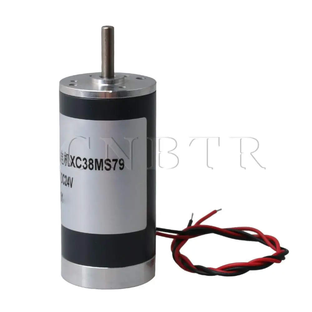 

DC 24V 5000RPM Black Magnet High Speed DC Brush Motor for Office Devices