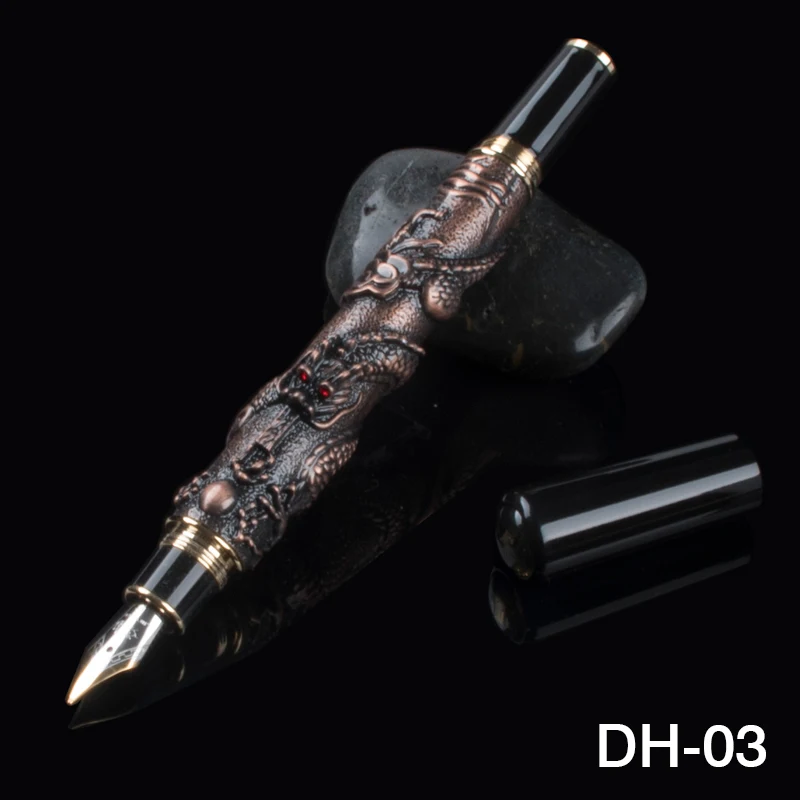Jinhao Dragon авторучка Иридиум Средний Advanced передовая подарочная ручка для бизнеса, выпускник