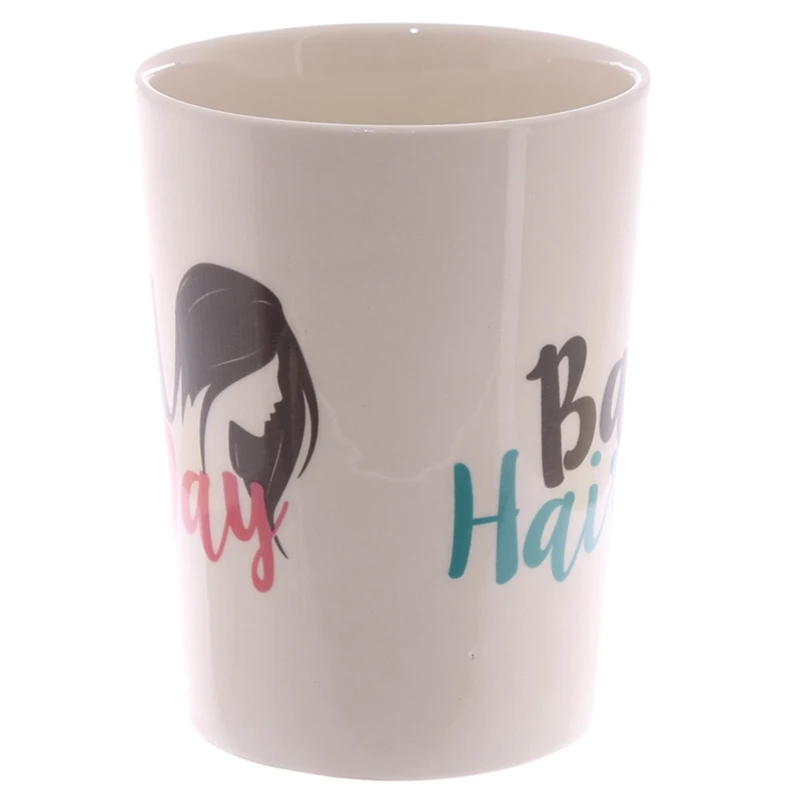 HOT-3D Hand Painted Mugs Girl Tools Beauty Handle Ptinting Tea Coffee Mug Cup Personalized Mugs For Gift