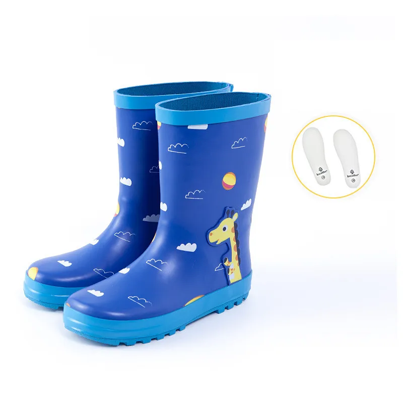 Детские резиновые сапоги с рисунком динозавра из мультфильма «животные ...