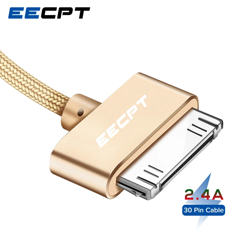 EECPT 30 контактный USB кабель для iPhone 4S 4 S 3GS iPad 1 2 3 iPod Nano iTouch провод быстрой зарядки и