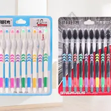 10 шт./упак. древесный уголь Мягкая Щетина зубная щетка Семейный пакет взрослые уход за полостью рта Радужный цвет Эко-друг зубная щетка