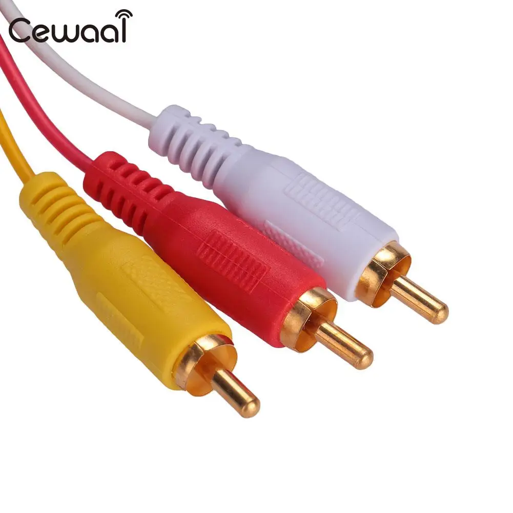 HDMI папа 3RCA av порт кабель свинцовая линия для ТВ HDTV DVD 1080P 1 5 метра|Кабели HDMI| |