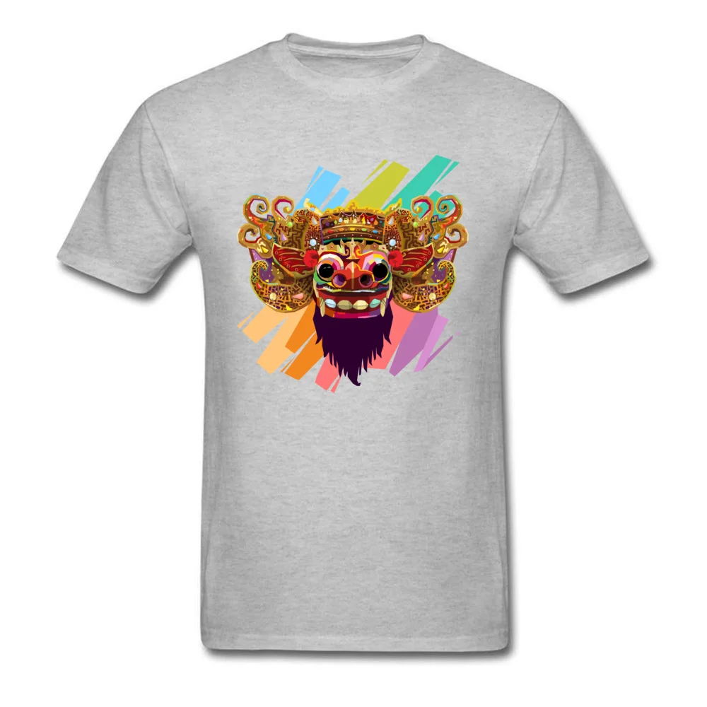 New Design Adult Tops Shirt BARONG WPAP comfortable T Shirt Cotton Short Sleeve Casual Tees Round Neck Wholesale BARONG WPAP grey