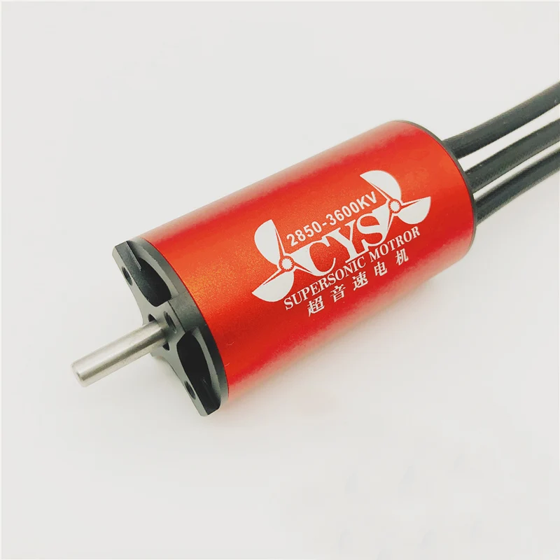 1 шт. 2850 3600KV бесщеточный мотор RC модель лодки Сильный магнитный 4 мм вал двигателя