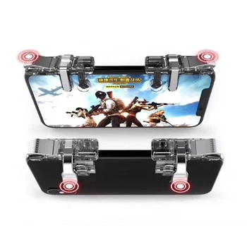

PUBG Accessories Aim Key Controller Mobile Phone Gamepad Fire Trigger Button L1 R1 Shooter For FPS Gaming For iPhone Android