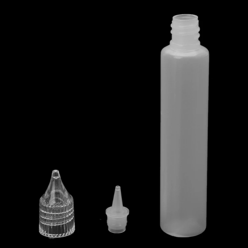 5 шт. E-Juice Bottle вэйп дрип тип пластиковой жидкости хранения пластмассовая бутылочка с капельницей 30 мл