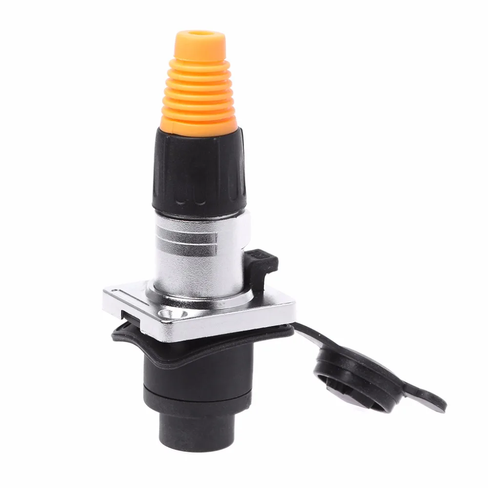 

1 Set IP65 RJ45 Waterproof Female Socket Male Plug Connector D-Type Connector