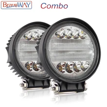 BraveWay Led Work Light for Offroad HeadLamp 30W Flood Spot Combo Beam LED Working Driving 12V For Jeep ATV 4x4 Truck Tractor цена BraveWay Led Work Light for Offroad HeadLamp 30W Flood Spot Combo Beam LED Working Driving 12V For Jeep ATV 4x4 Truck Tractor цены онлайн
