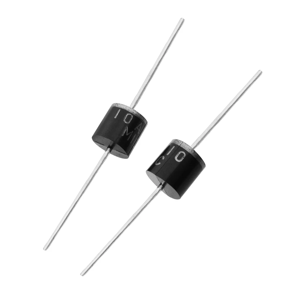 

100PCS/LOT 10A10 1000V 10A R-6 Axial Rectifier Diode 100% WARRANTY NEW ORIGINAL