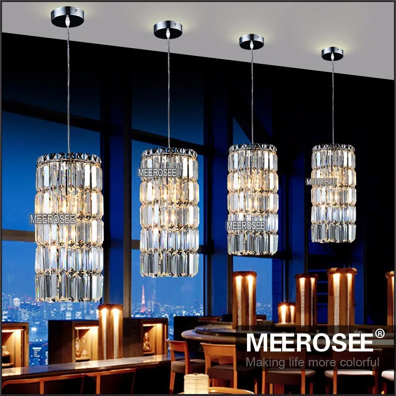 

Modern Small CrPendant Lights Crystal Hanging Lustre De Cristal Lamp Dining Room Foyer Pendant Lighting 100% Guarantee Luminaria