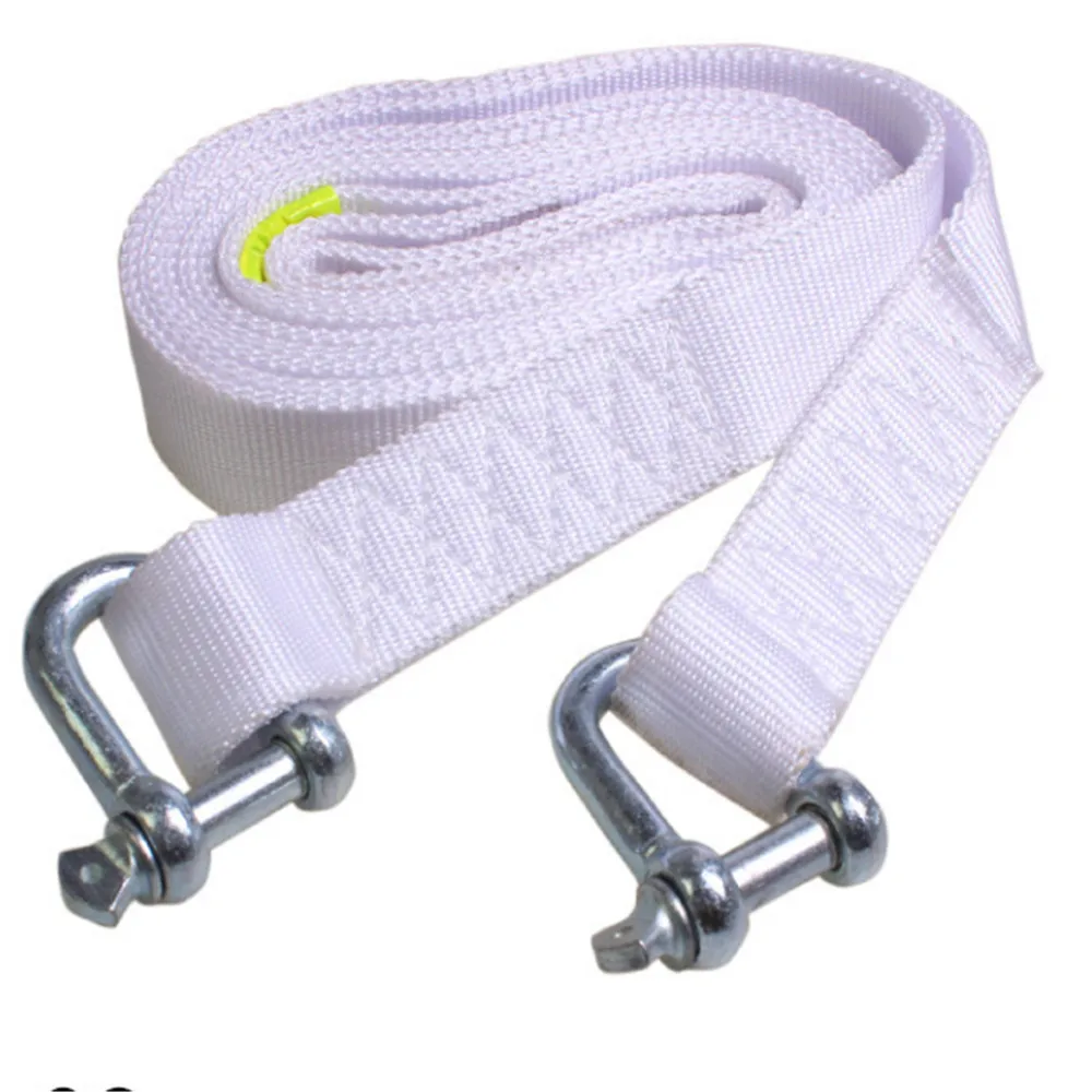 5 meters Emergency rescue trailer Trailer truck rope, 5 tons white