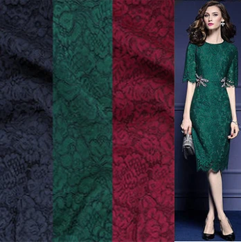 

European Bohemia Composite Lace Fabrics Evening dress african fabric tissus au metre tecido pour patchwork for dress