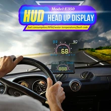 E350 Hud Спидометр Автомобиля Head Up Display для Стайлинга Автомобилей Цифровой Автомобильные Аксессуары Лобовое Стекло Проектор
