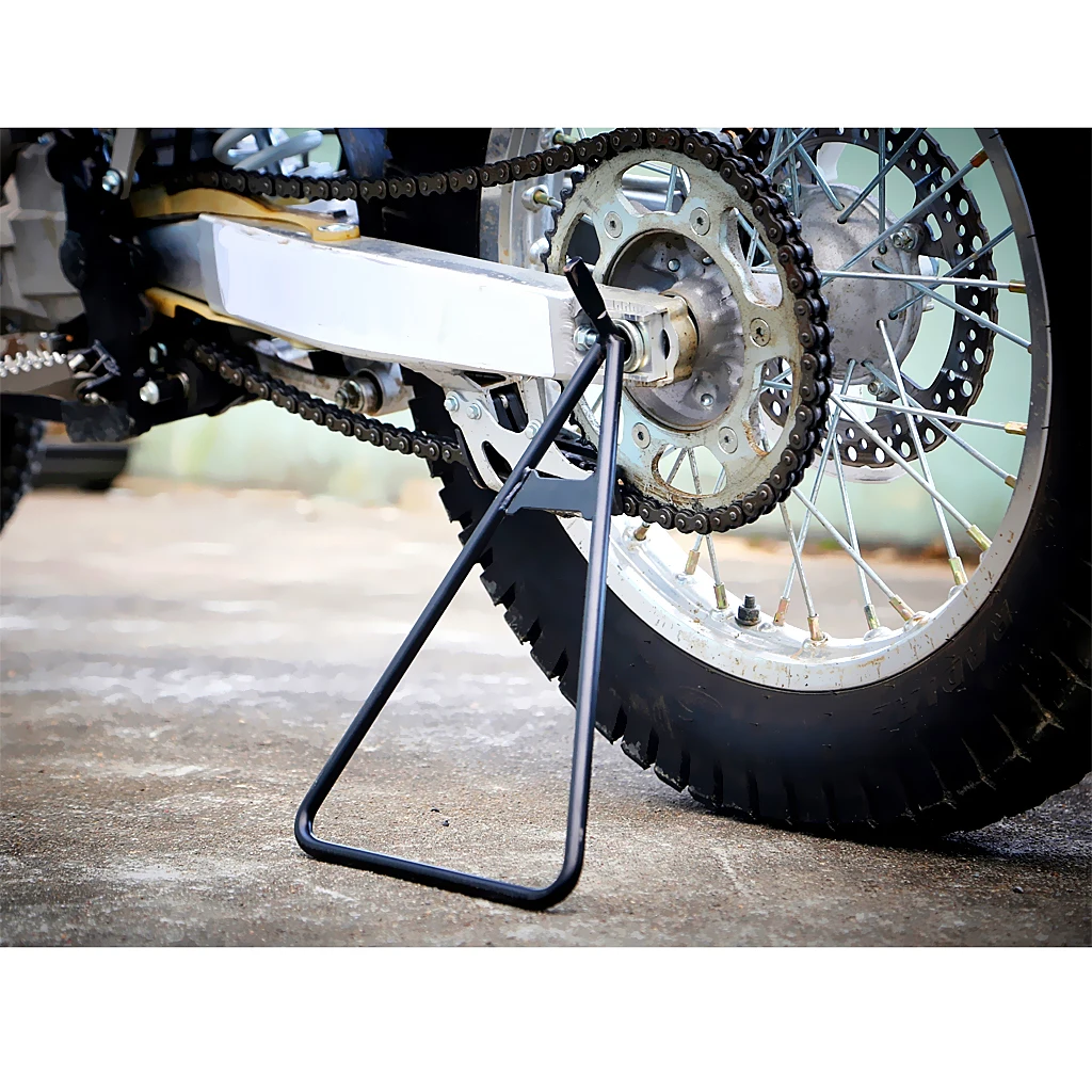 1 Pcs Universal Black Steel Motorcycle Triangle Side Stand Fit For Most Motorcycle Kickstand Motorcycle Accessories 39x25x11cm
