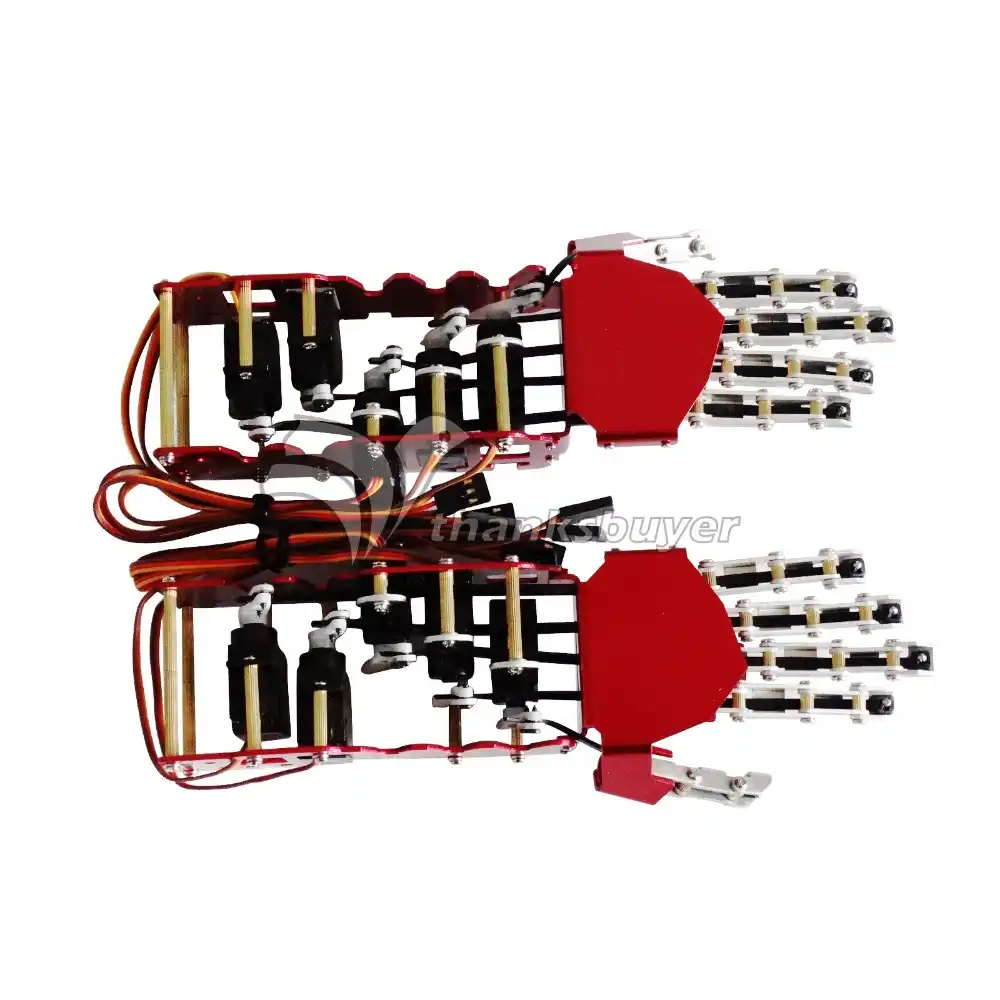 2018 New 5dof Humanoid Five Fingers Metal Manipulator Arm Left Hand Right Hand With A0090 Servos For Robot Diy Arms Hands Arm Manipulatorarm Metal Aliexpress