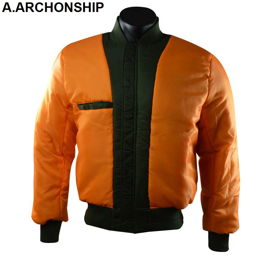 MA1 Men Winter Warm Military Airborne Flight Tactical Bomber Jacket Army Air Force Fly Pilot Jacket