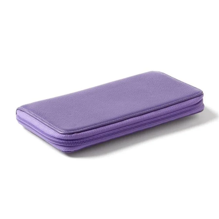 Zippered-Checkbook-Wallet-Purp