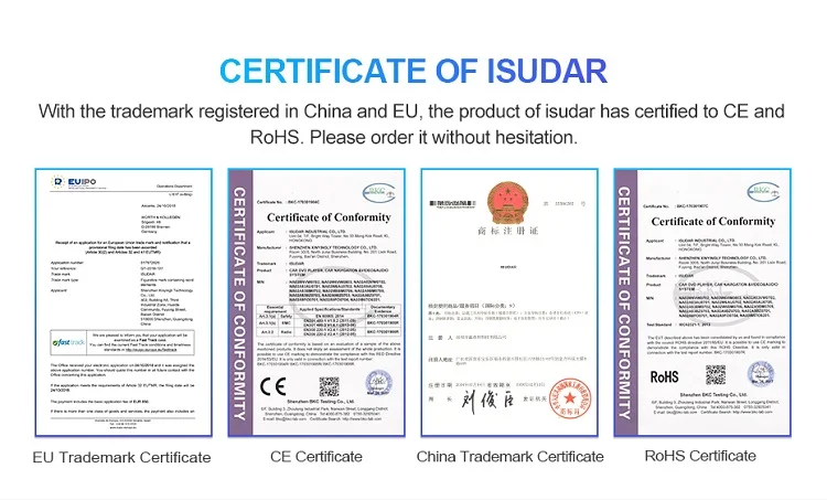 Perfect Isudar 1 Din Auto Radio Android 9 For Dacia/Sandero/Duster/Renault/Captur/Lada/Xray 2/Logan 2 Car Multimedia Player GPS DSP DVR 2