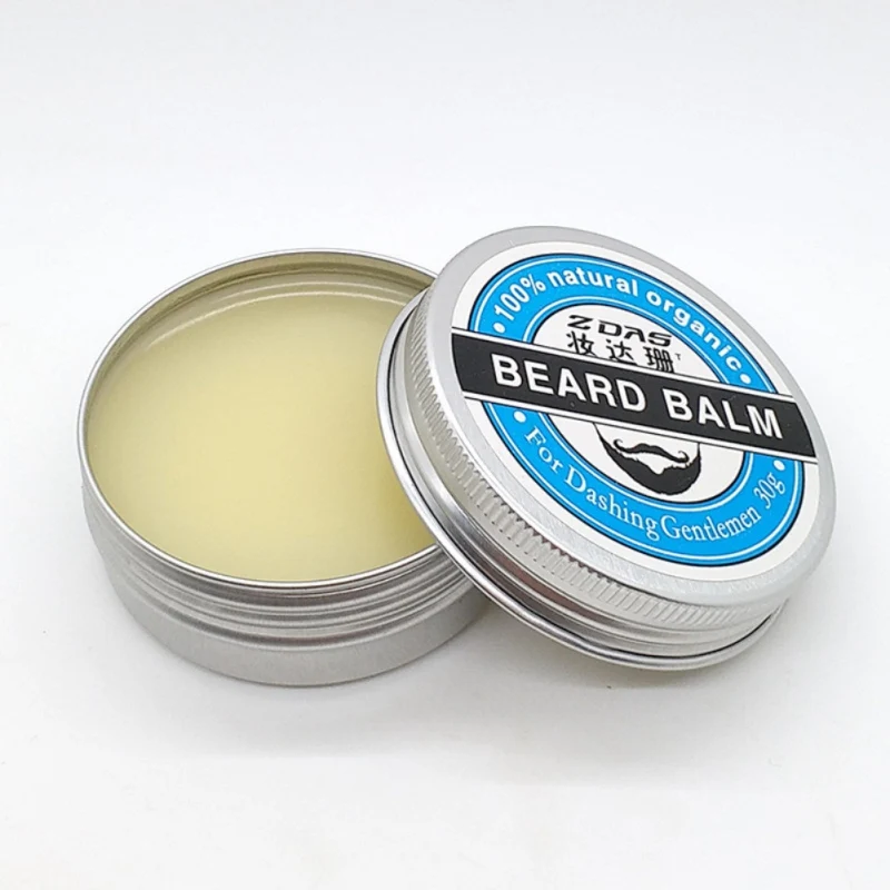 Natural Organic Treatment Beard Wax Oil Care for Solid Essential Shaving Cream Beard Growth Grooming Care Shape New