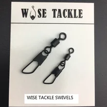 50 шт. X Wise снасти Rolling поворотный с Safty Snap В антибликовом цвете-Размер 4,7(UK размер 8,11)-Вертлюги для рыбалка на Карпов