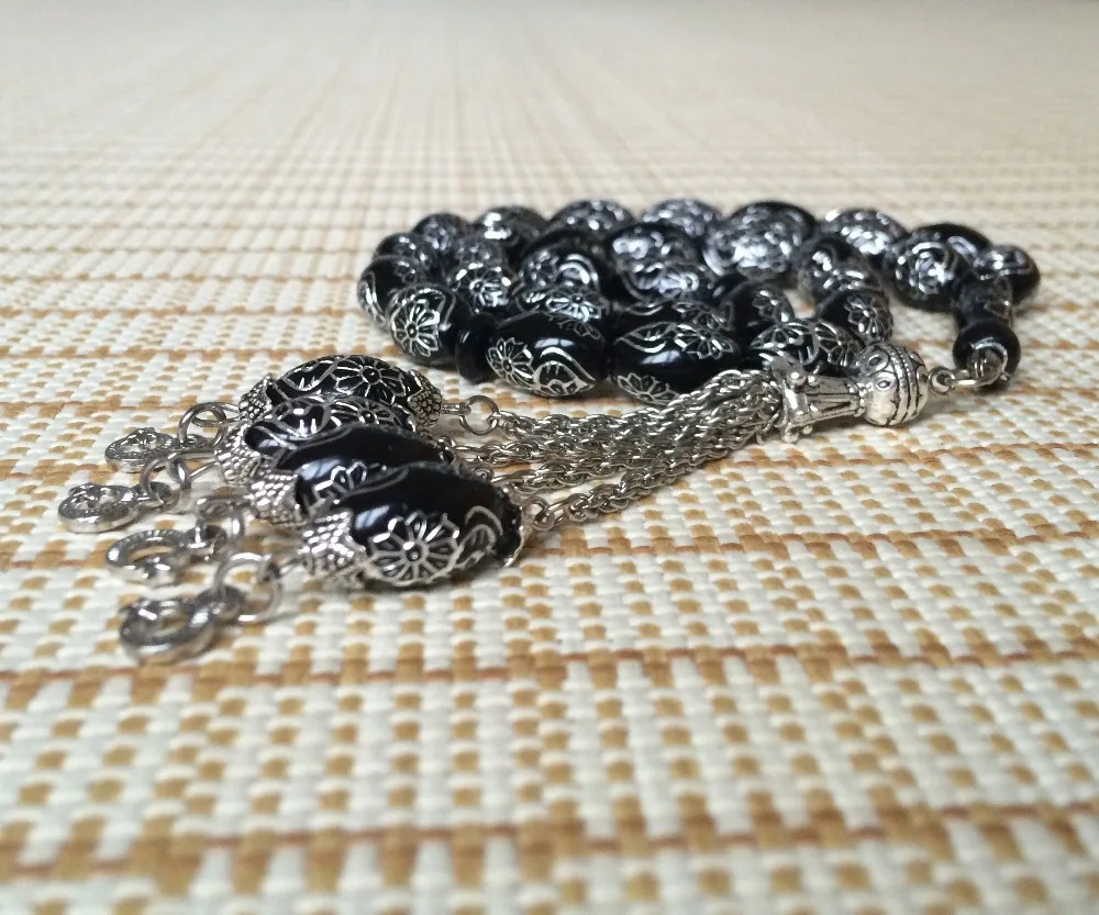 Мусульманский подарок 33 tasbih misbaha tasbeeh masbaha tesbih Молитвенные Четки из бусин ислам