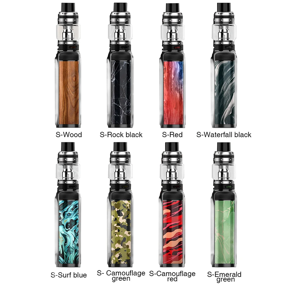 New Original 200W VOOPOO Vmate TC Kit with 8ml/1.8ml UFORCE T1 Tank No 18650 Battery Box Mod Vape Kit Huge Power VS VOOPOO Drag