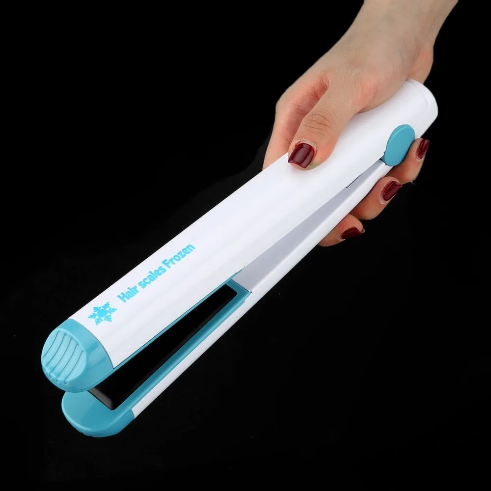 

Professional Cordless Hair Straightener Plate with Cool Storage Ice Core Portable Hair Scales Frozen Iron for Personal Use