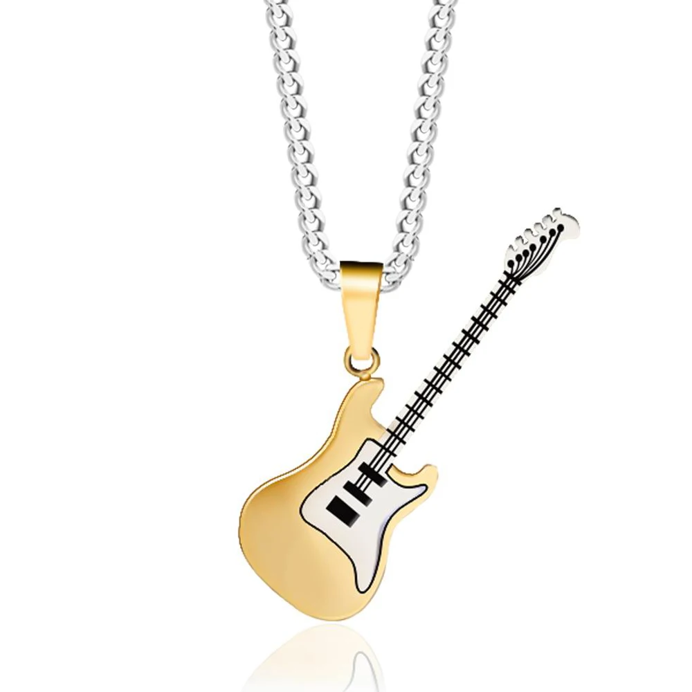 ZP-NS022 Guitar Necklace  (1)