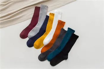 

Hipster Diabetic Loose Ruffle Socks 20 pairs Dress Up Pop Streetwear Pride Slouch Long Socks Luxo Fall Winter Women Fashion 2020