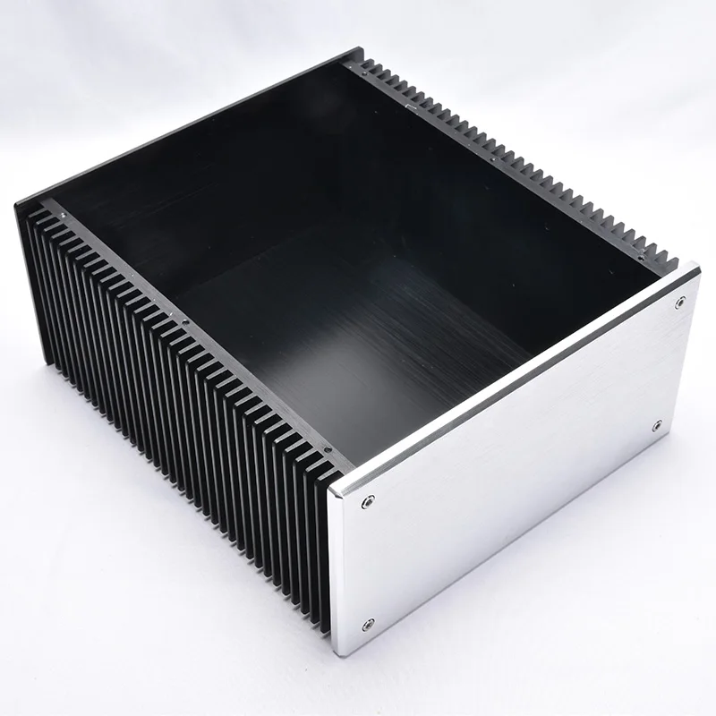 Caixa para Amplificador de Alumínio Versão em Branco Invólucro para Amplificador Caixa Faça Você Mesmo 240*120*271mm - Image 3