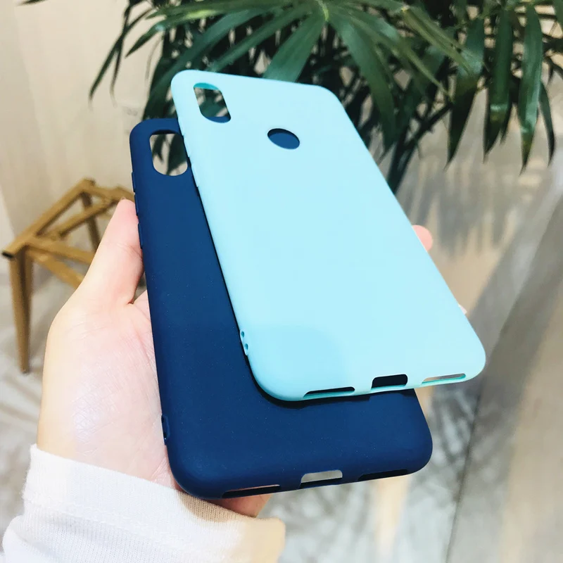 

Colourful Candy Case For Global Version Xiaomi Redmi Note 6 Pro 4GB 64GB Smartphone Snapdragon 636 Matte shockproof shell Cover