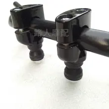 Универсальный руль жир бар стояки адаптер крепежного приспособления для Honda MSX125F MSX125 MSX 125 гром- 22 мм руль зажимы